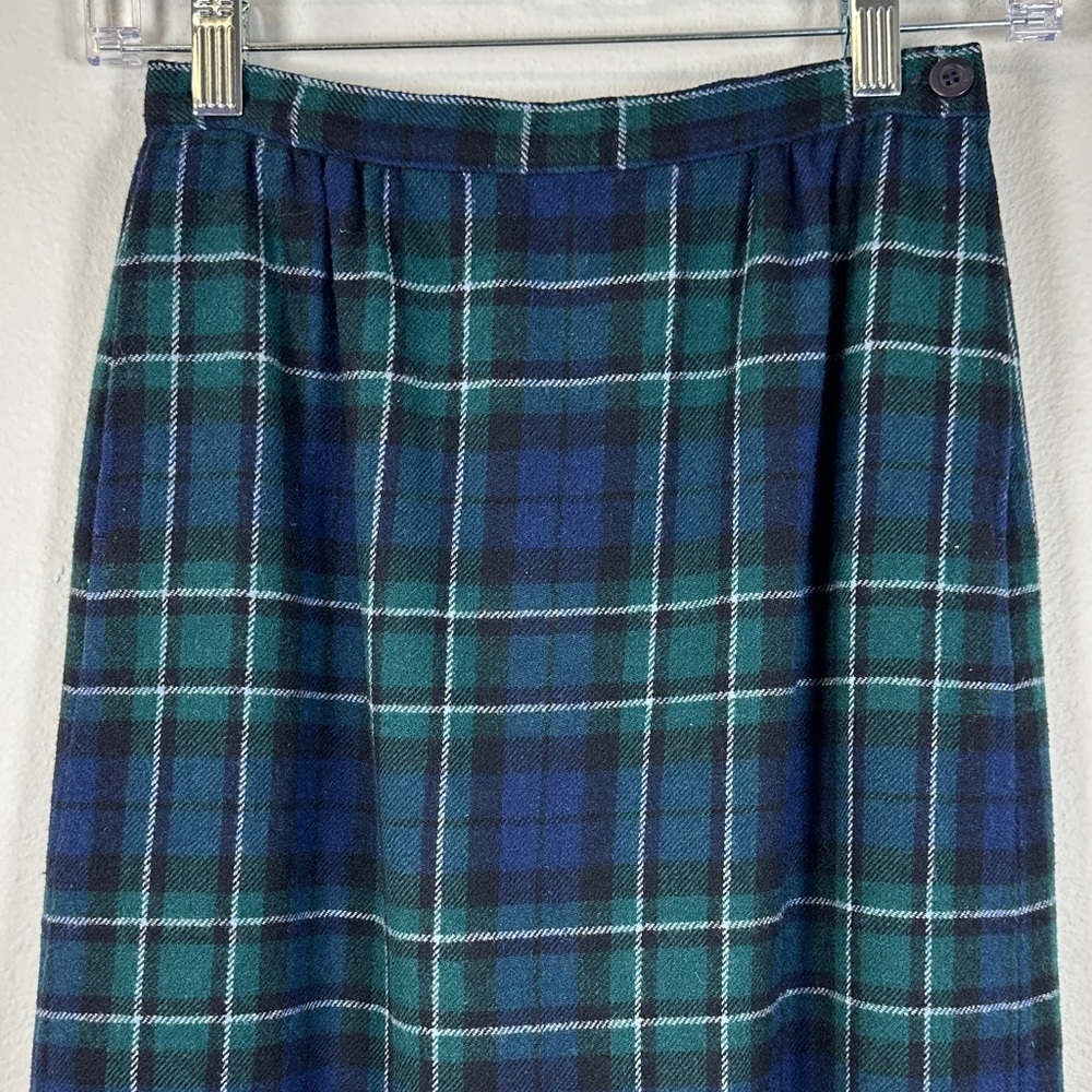 Vintage Pendleton Virgin Wool MacCallum Tartan Plaid Skirt Size 4P - Picture 3 of 8